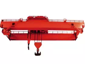 Two Purpose Bridge Crane Include Grab and Hook